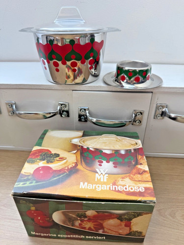 Wmf margarinedose vintage - vintage, mit